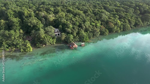 Bacalar Quintana Roo Mexico Viaje Caribe zona costera península