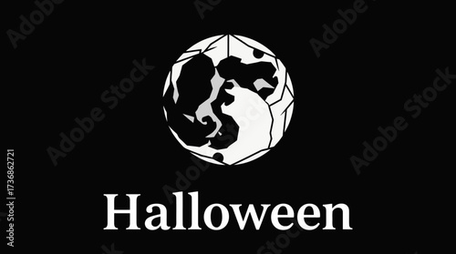 Stylized illustration of a lion and a lamb peacefully coexisting within a circular shape, set against a dark background.