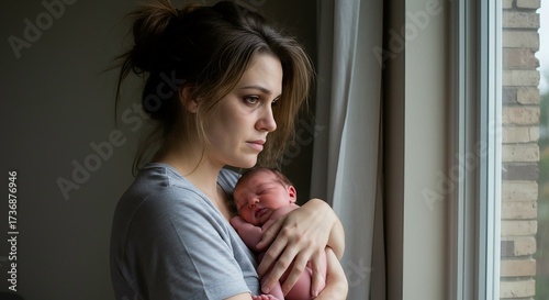 New Mother's Shadow: Postpartum Fatigue and Loneliness