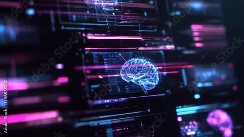 Abstract digital representa...