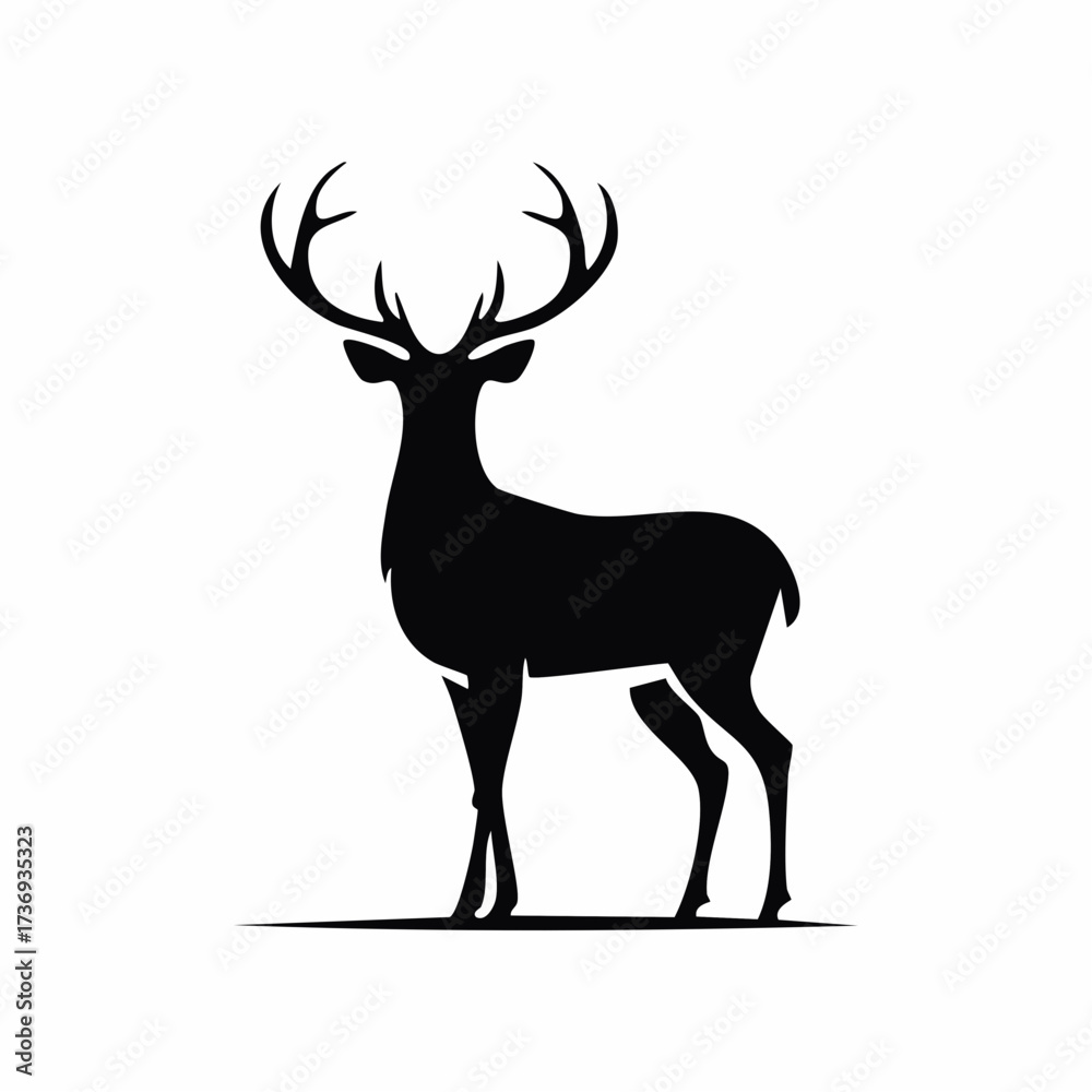 Obraz premium deer vector icon design