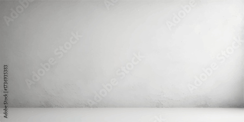 Empty room with concrete walls and floor