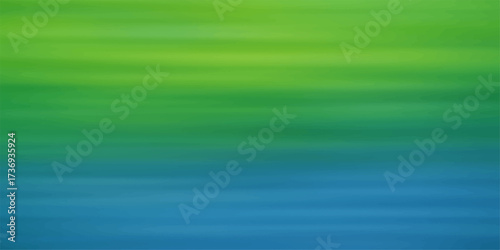 Abstract colourful green backdrop with soft light lines and bokeh texture effect