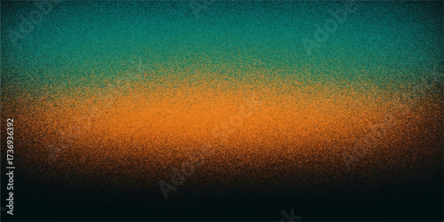 Abstract grunge background with fiery orange texture and vintage illustration design