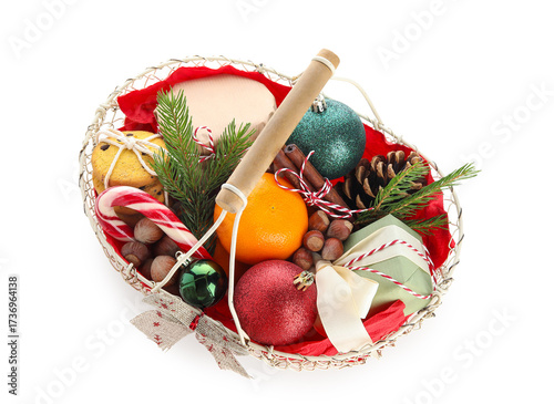 Gift basket with products a...