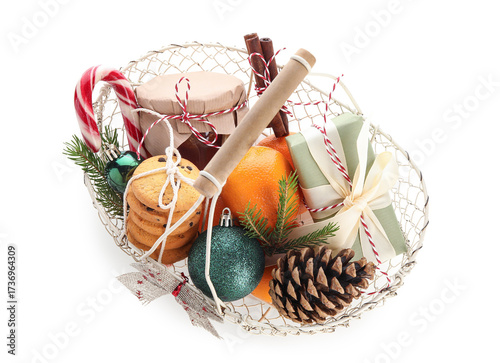 Gift basket with products a...