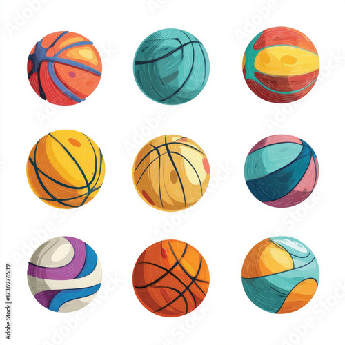 Dynamic basketball silhouette in motion isolated on a clean white background perfect for sports graphics and designs isolated on white background