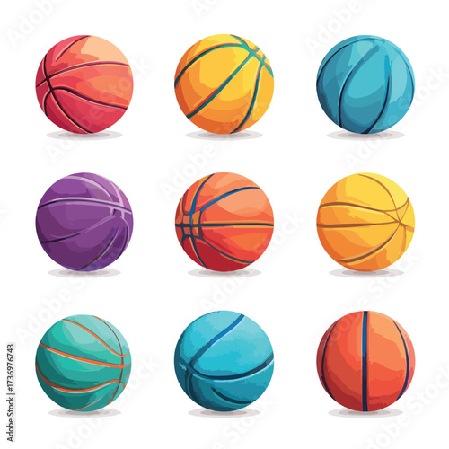 Dynamic basketball silhouette in motion isolated on a clean white background perfect for sports graphics and design isolated on white background