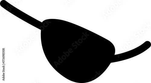  pirate eye patch illustration