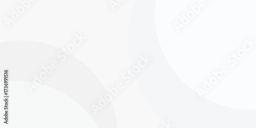 abstract white gradient color background with curve and swirl lines decoration
