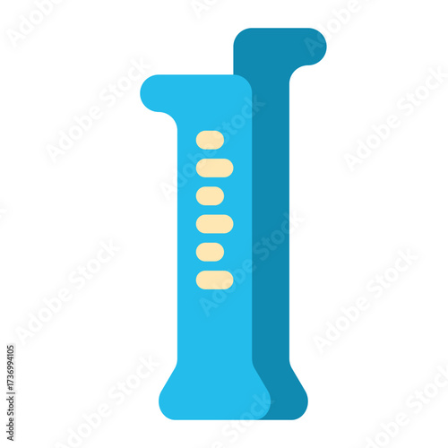 Graduated cylinder icon