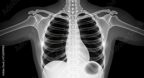 X-ray scan icon design illustration. 