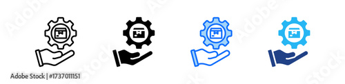 Feature Prioritization Icon Set Multiple Style Collection