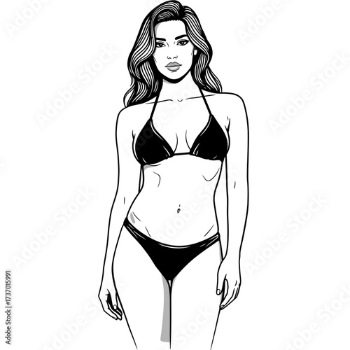 bikini girl in bikini