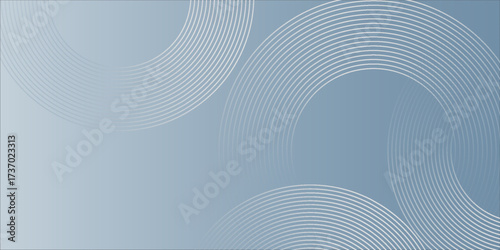 Abstract hexagon lines on gray background. Geometric stripe line art design for poster, brochure, cover, website, banner