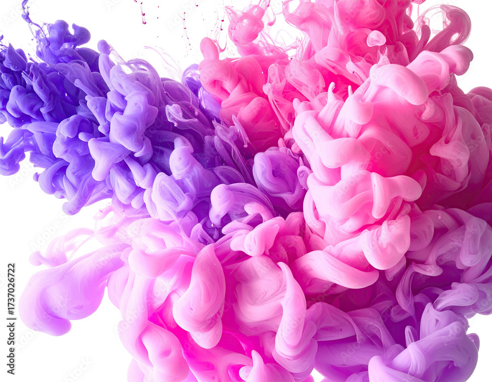 Obraz premium Abstract swirling colors in motion
