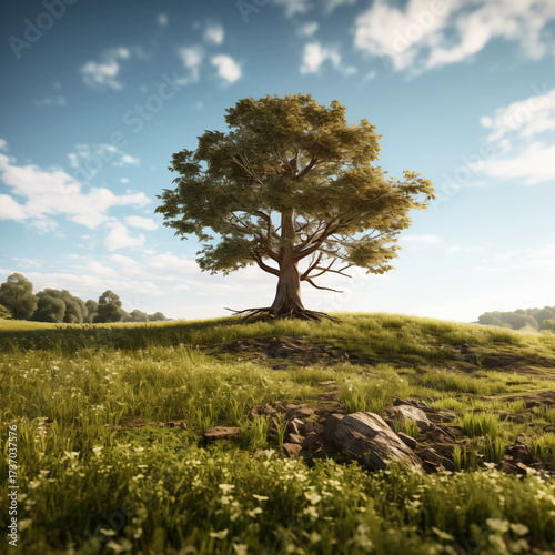 Tree and plain