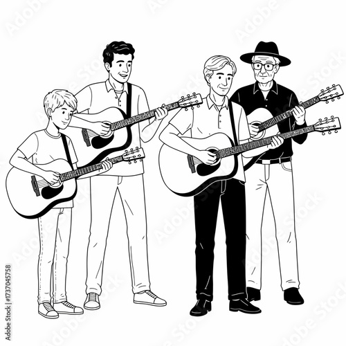 Acoustic Guitar Band