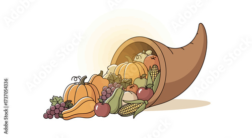 Cornucopia Horn of Plenty