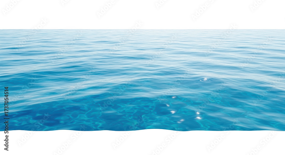Fototapeta premium Calm Blue Ocean Water Surface Texture featuring ocean, water, blue, sea, waves creative visual for commercial