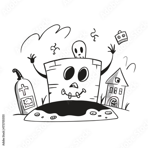 Halloween Adobe Illustrator Artwork
