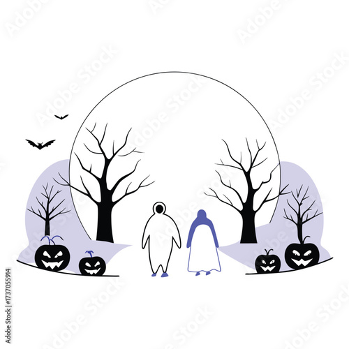 Halloween Adobe Illustrator Artwork