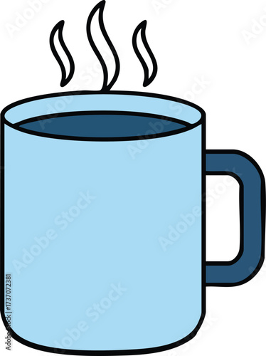 hot cup vector icon