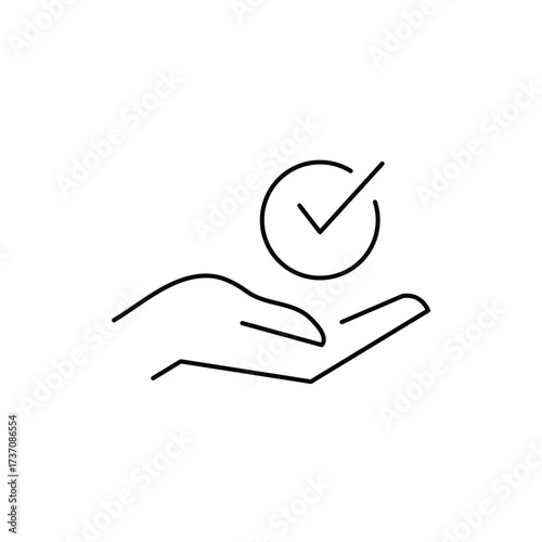 Choice Value Icon ? Top Services, Editable Stroke Vector..eps