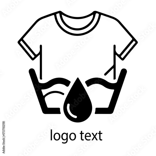 t shirt design logo laundry