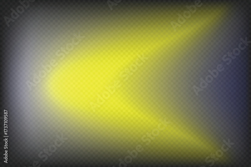 Yellow Light Effect and Vignette Abstract Checkered Background with Soft Grayscale Overlay Gradient.