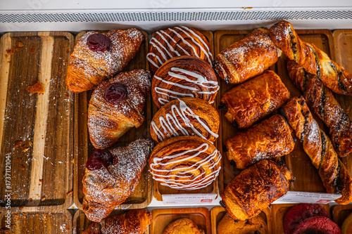 Croissants and viennoiserie — a buttery symphony in every bite, Atlantic Station, Atlanta, Georgia, United States of America