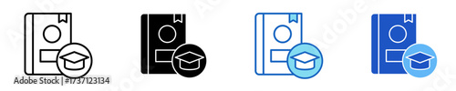 Dissertation  Icon Set Multiple Style Collection