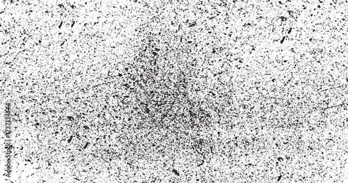 Distressed black sketch texture. Distress Overlay Texture. Subtle grain texture  Black and white grunge frame. rough and dirty texture wall background