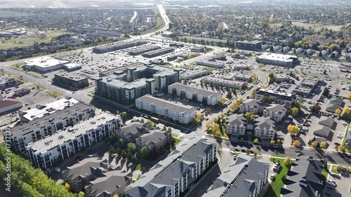 Aerial Video of University Heights Suburban Centre Saskatoon