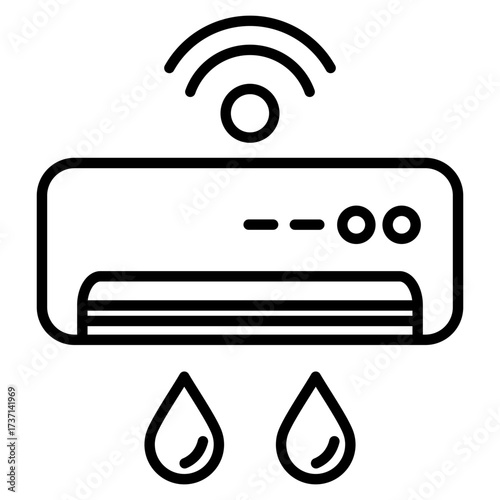 Refrigerant Line Icon