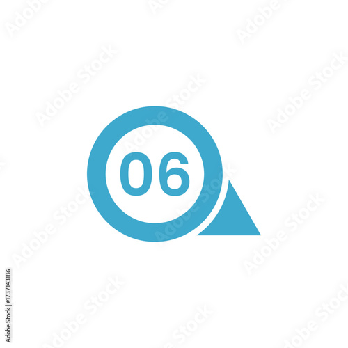 Number icon vector illustration. Infographic number icon vector. number icon vector
