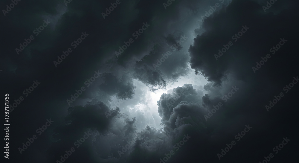 Fototapeta premium 黒雲