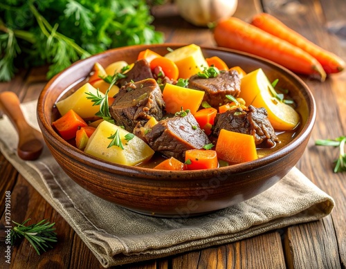 Venison Stew with Root Vegetables – Hearty and Rustic Game Dish