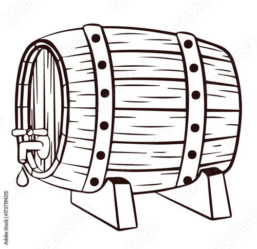 Vintage Hand-Drawn Beer Collection – Mugs, Bottles, Hops & Oktoberfest Elements