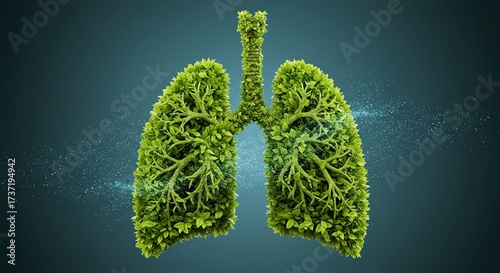 Healthy Green Lungs Breath of Fresh Air Environment Sustainability