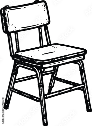 chair isolated on white