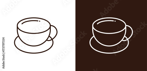 cup of coffee sillhouette