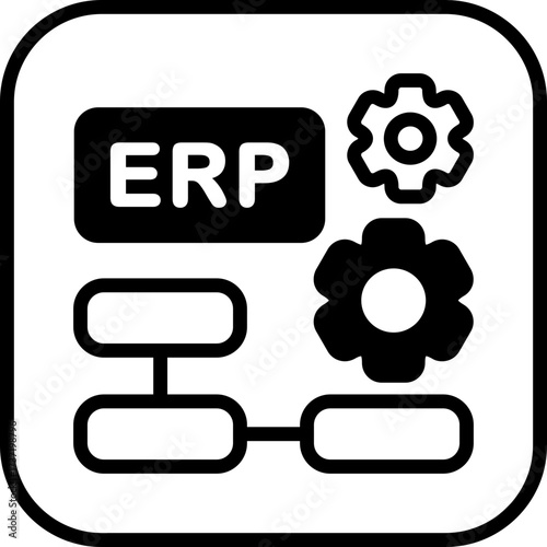 ERP Vector Icon