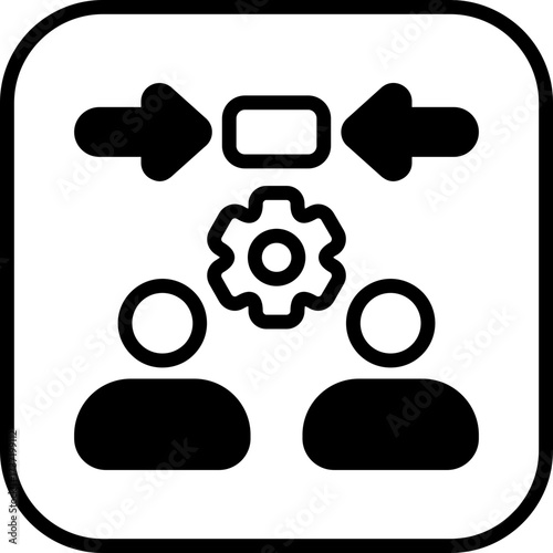 Vendor Management Vector Icon