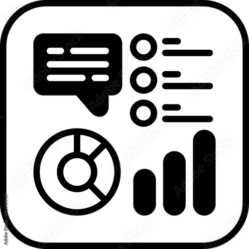 Business Analytics Vector Icon
