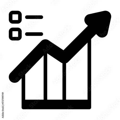 Stock Ticker Vector Icon