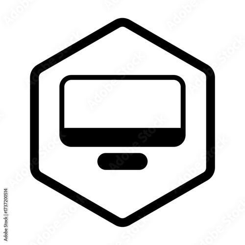Desktop Vector Icon