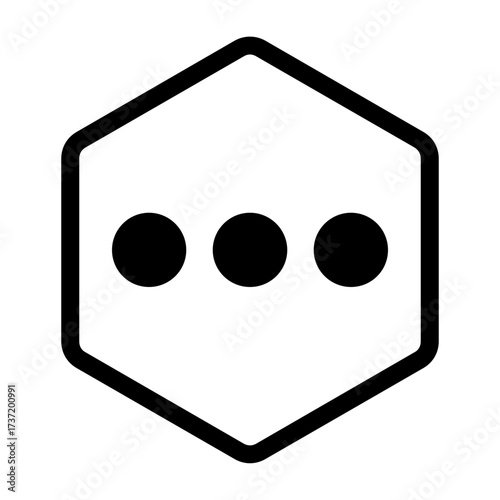 Kebab Horizontal Vector Icon