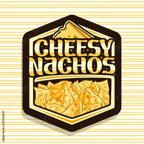 Vector logo for Cheesy Nachos