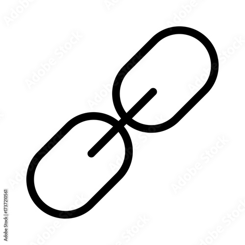 Link Line Icon of Backlinks and Link Building Icon Set